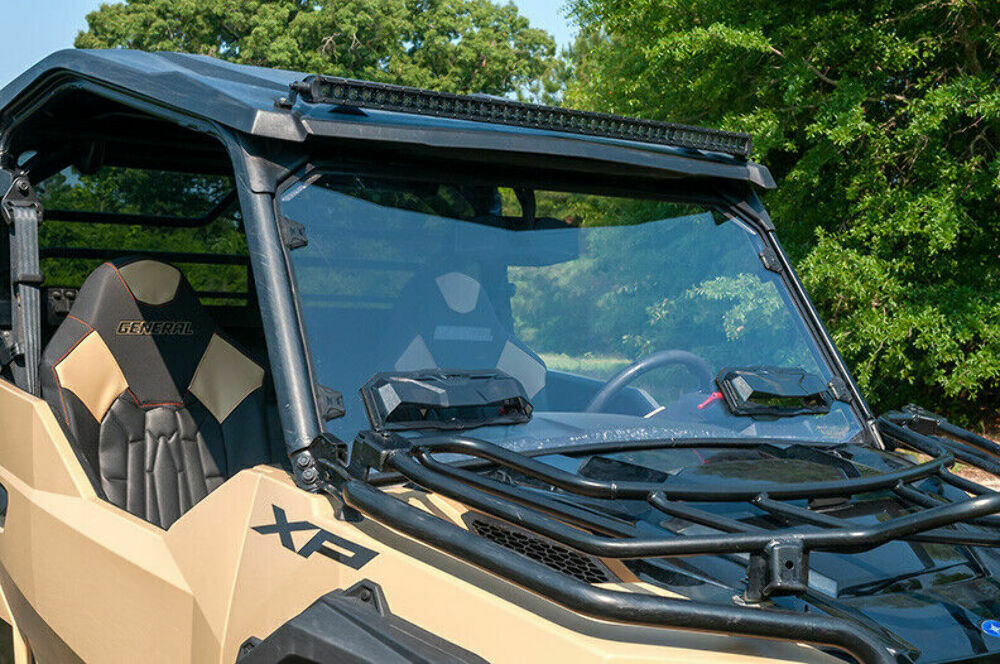 Polaris General XP 1000 Full Front Windshield Versa-Vent Quick Release 2016-2025
