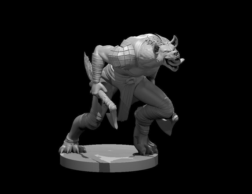Jersey Devil V2 Cryptid Monster Manual 28mm Scale DND D&D Tabletop Mini