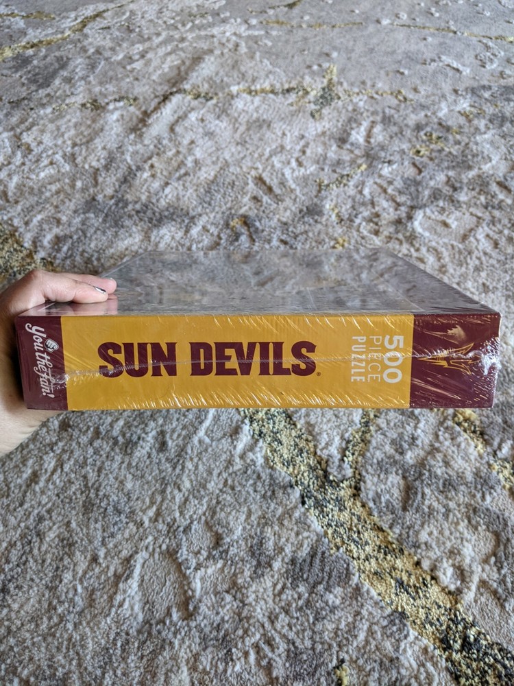 NCAA Arizona State Sun Devils Throwback Puzzle 500pc Fork Em - USA MADE