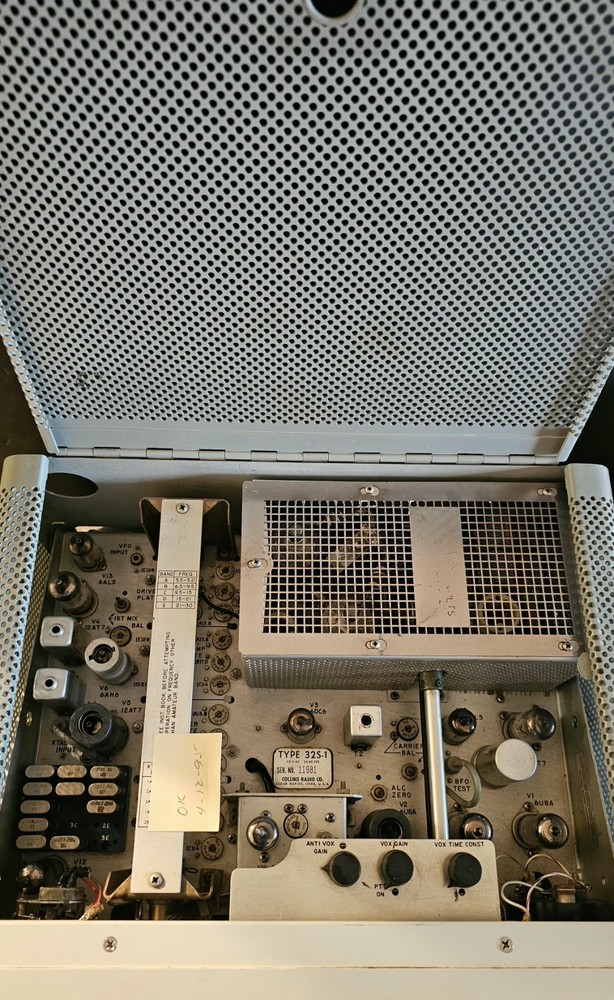 Vintage Collins 32S-1 Transmitter Untested