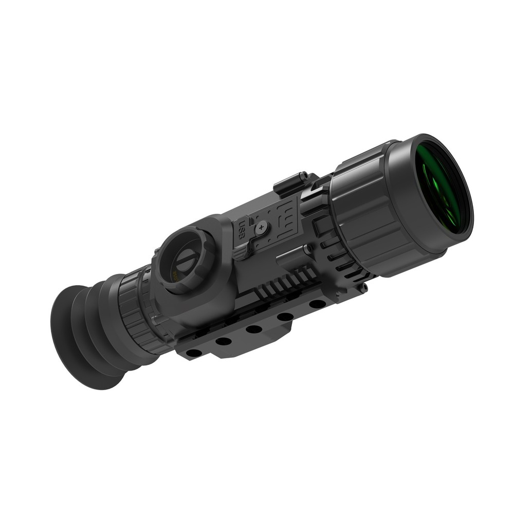 384x288 Thermal Monocular Night Vision Scope 35mm Multi-Function Thermal Scope