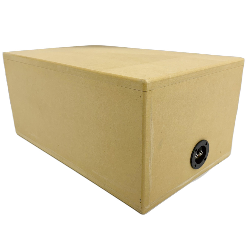 Single 1x8" Spl Edition Vented Subwoofer Box Ported MDF 3/4 Double Baffle
