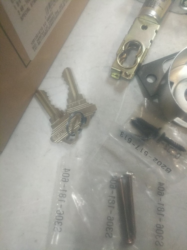 SCHLAGE S80PD SAT 613 C STOREROOM LOCK Locksmith