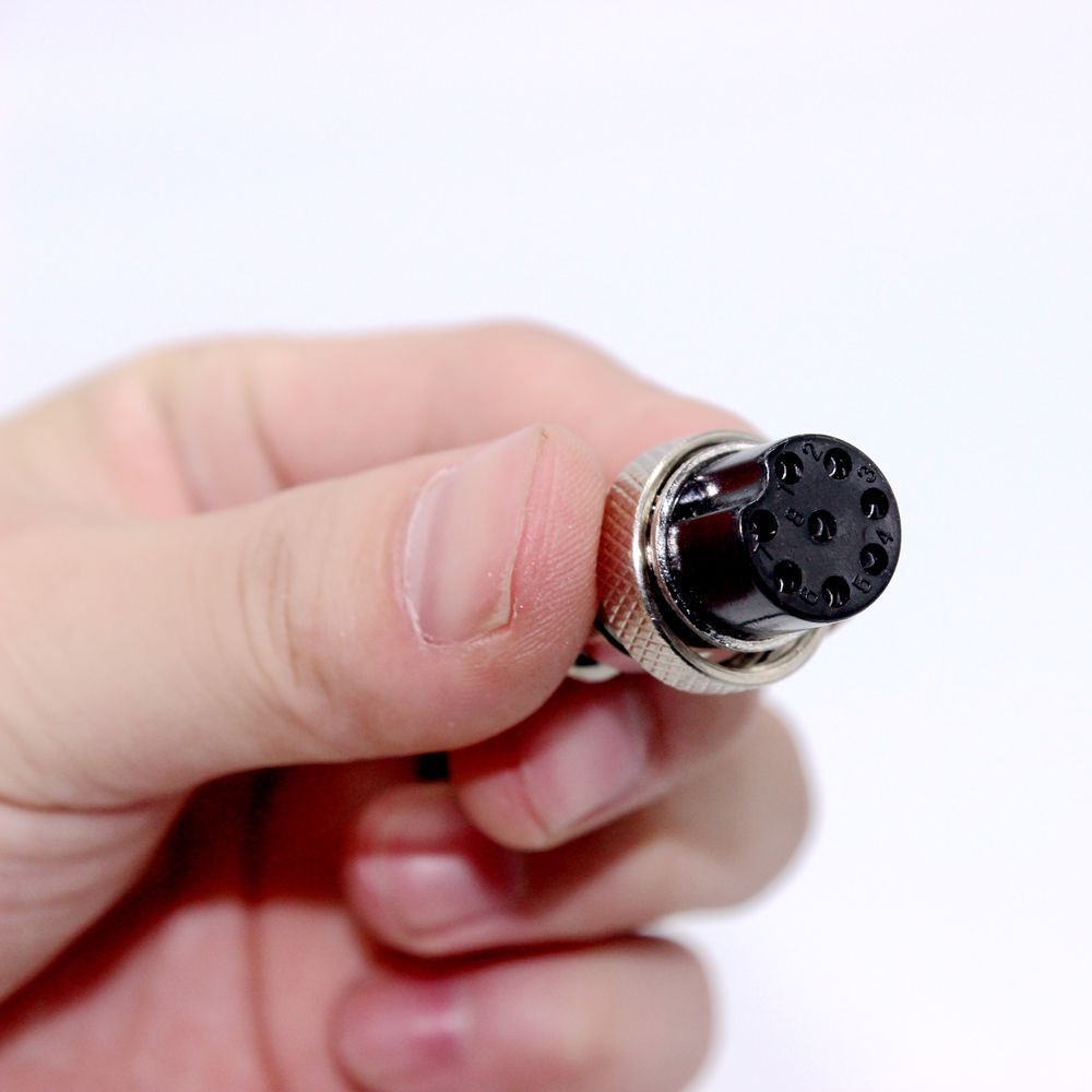 EMS-57 DTMF 8Pin Microphone For Alinco DR-135 DR-435 DR-635 DX-SR8T DX-77T Radio