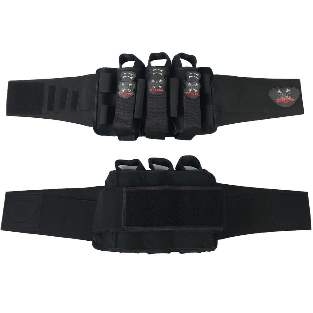 Maddog Pro Paintball Pod Pack Harness - Adjustable Pod Ejection Belt - 3+2, 4...