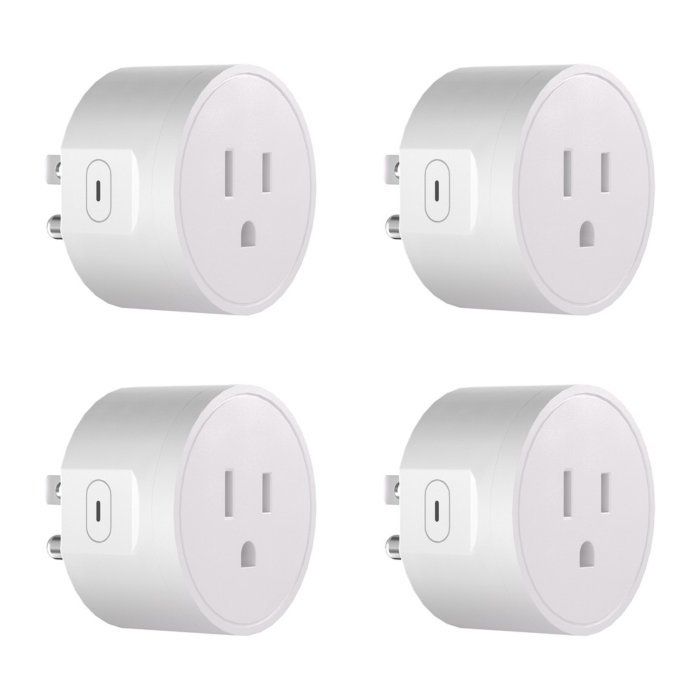 4PCS SONOFF S41STPB Matter Over WiFi Plug 15A Smart Outlet Timer Wireless Socket