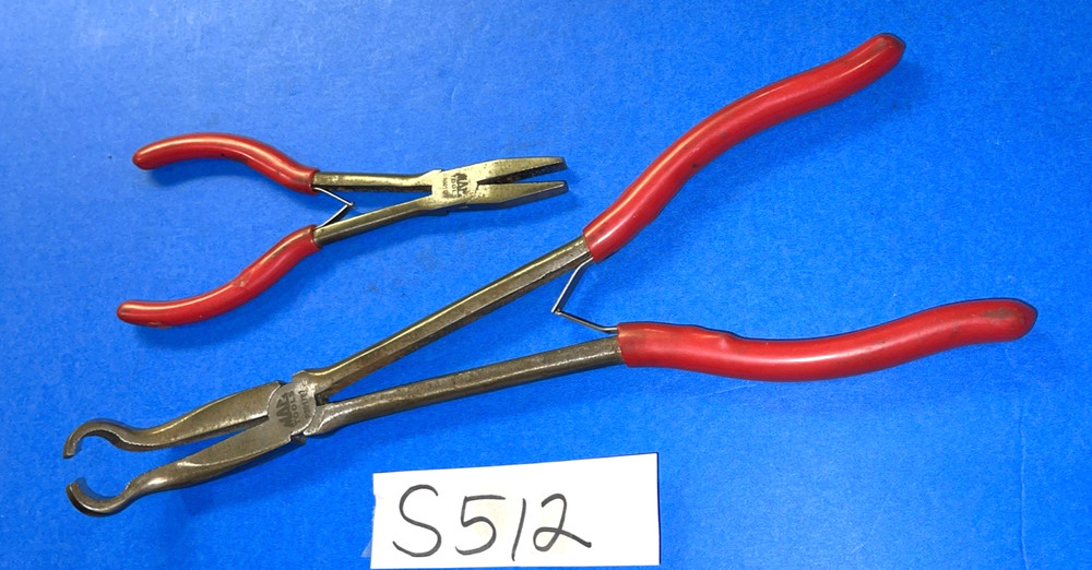 MAC TOOLS 2 PIECE HOSE GRIP & DUCK BILL PLIERS