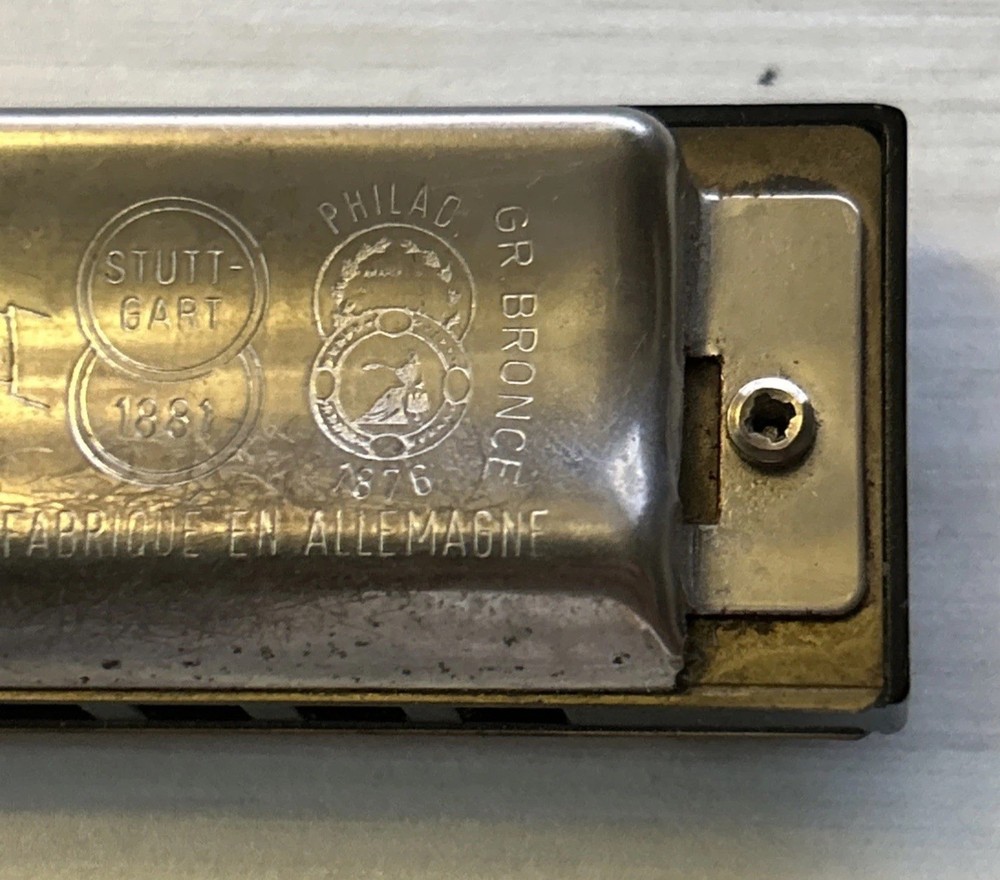 Hohner 590 Big River MS-Series Harmonica A With Box