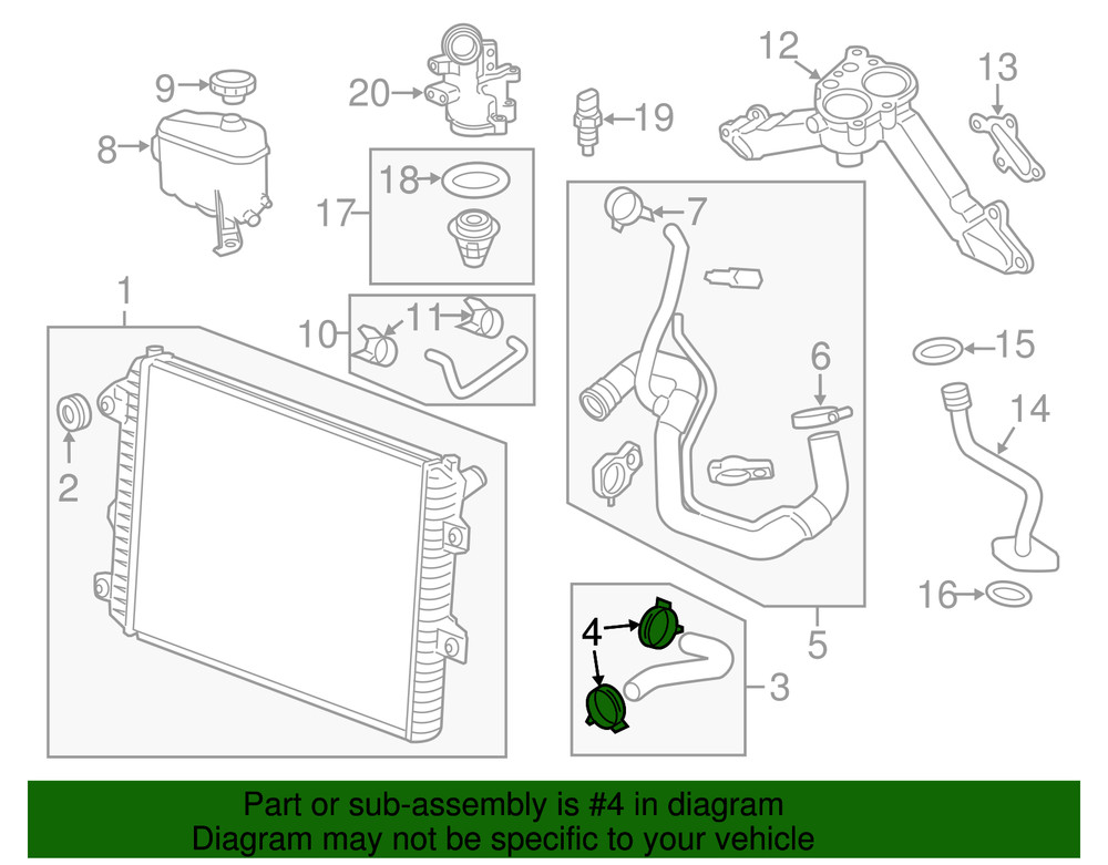 Genuine GM Multi-Purpose Clamp 11570395