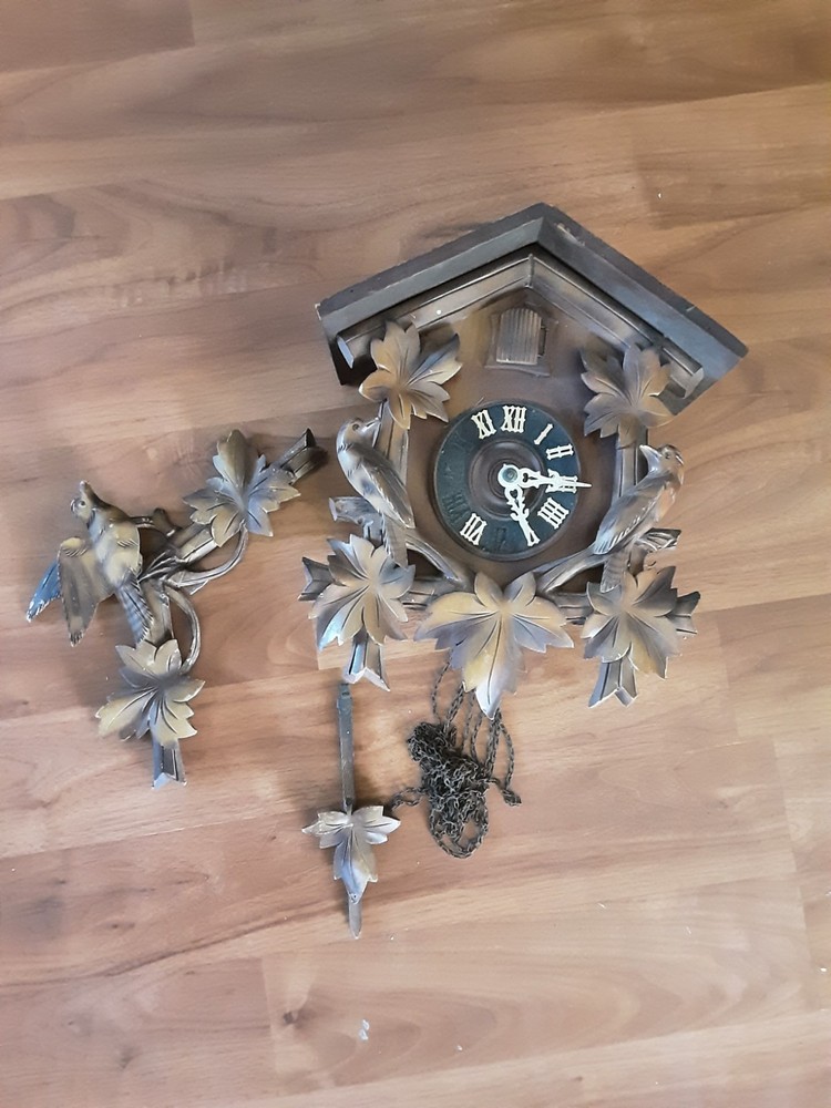 German Black Forest Vintage Cuckoo Clock