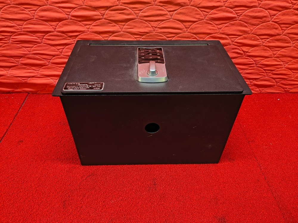 Used Locker Down Safe With Electronic Keypad Lock Good Condition