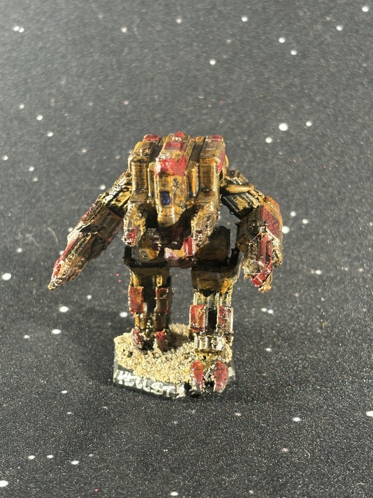 Hand Painted BattleTech HELLSTAR Mech- Custom 3D PLA Print