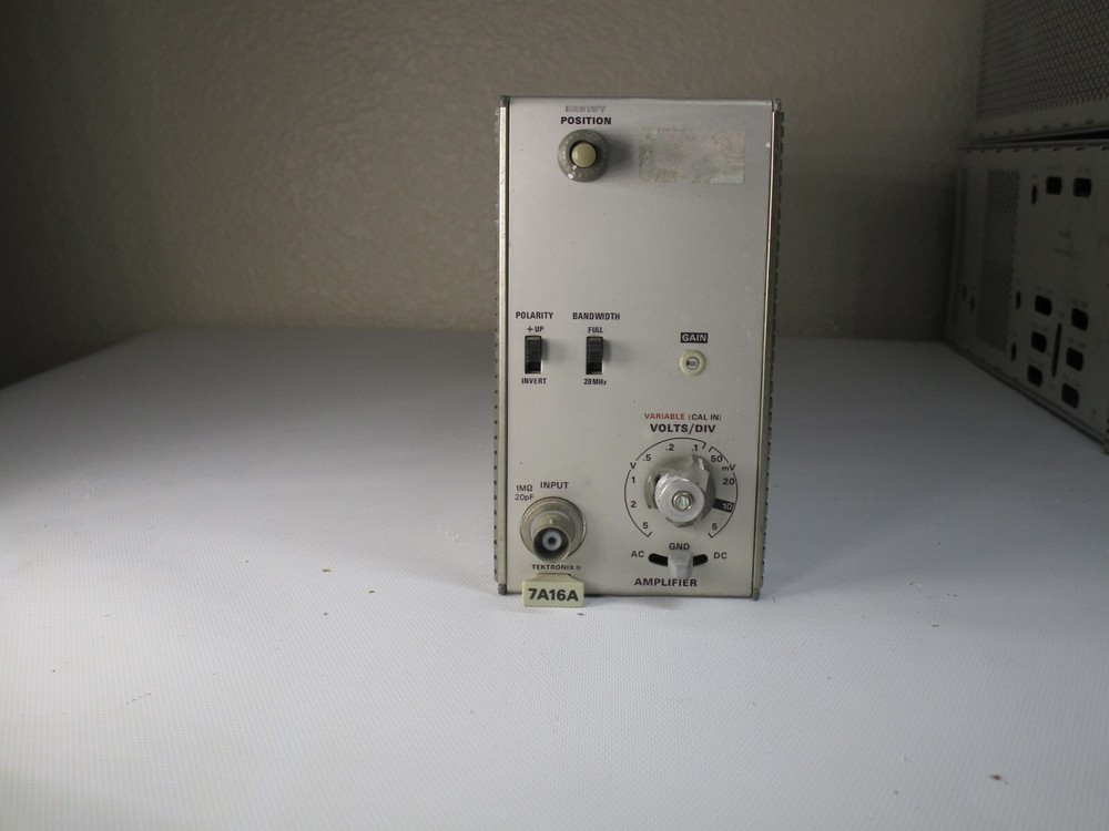 TEKTRONIX 7A16A AMPLIFIER PLUG IN
