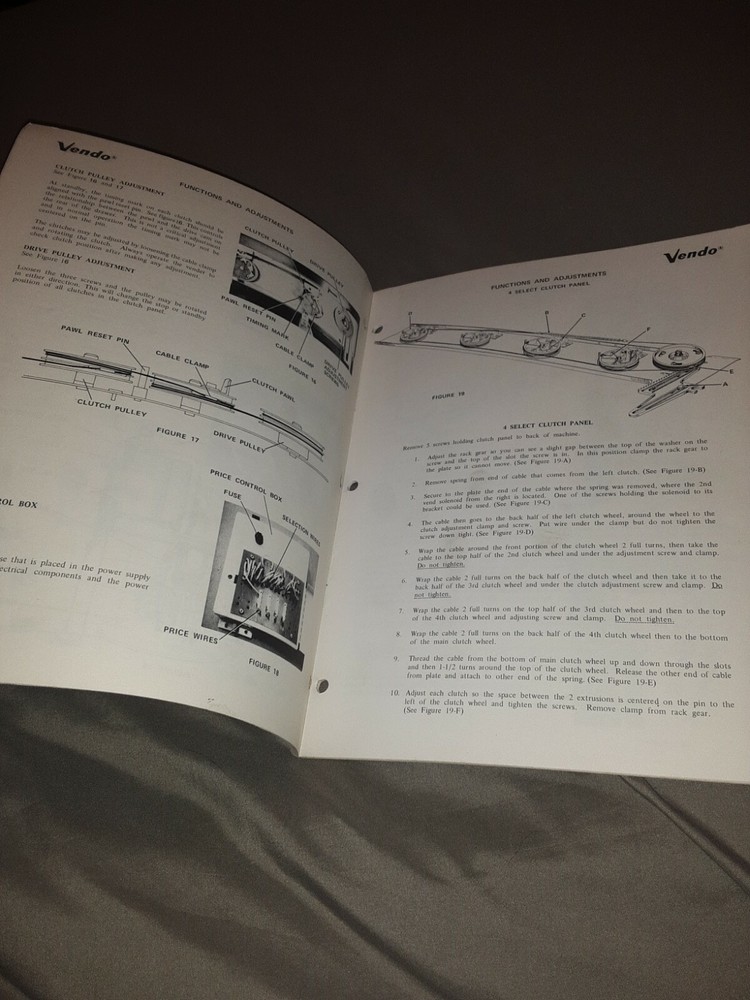 1972 Vendo Snack Mart Service Manual