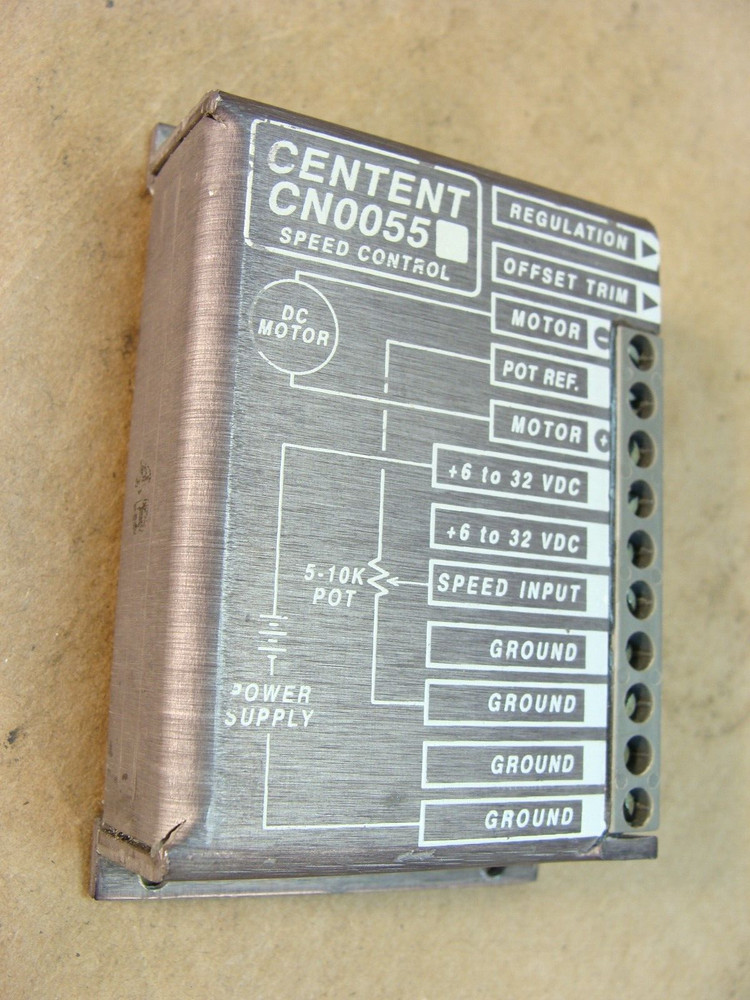 CENTENT CN0055 speed control