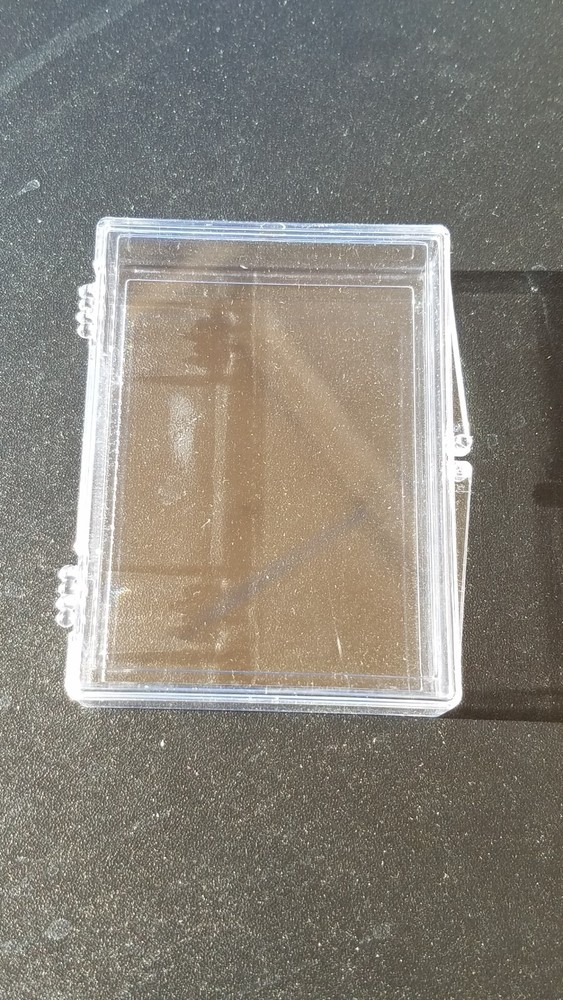 TWO (2) BCW 35 count plastic trading card holders