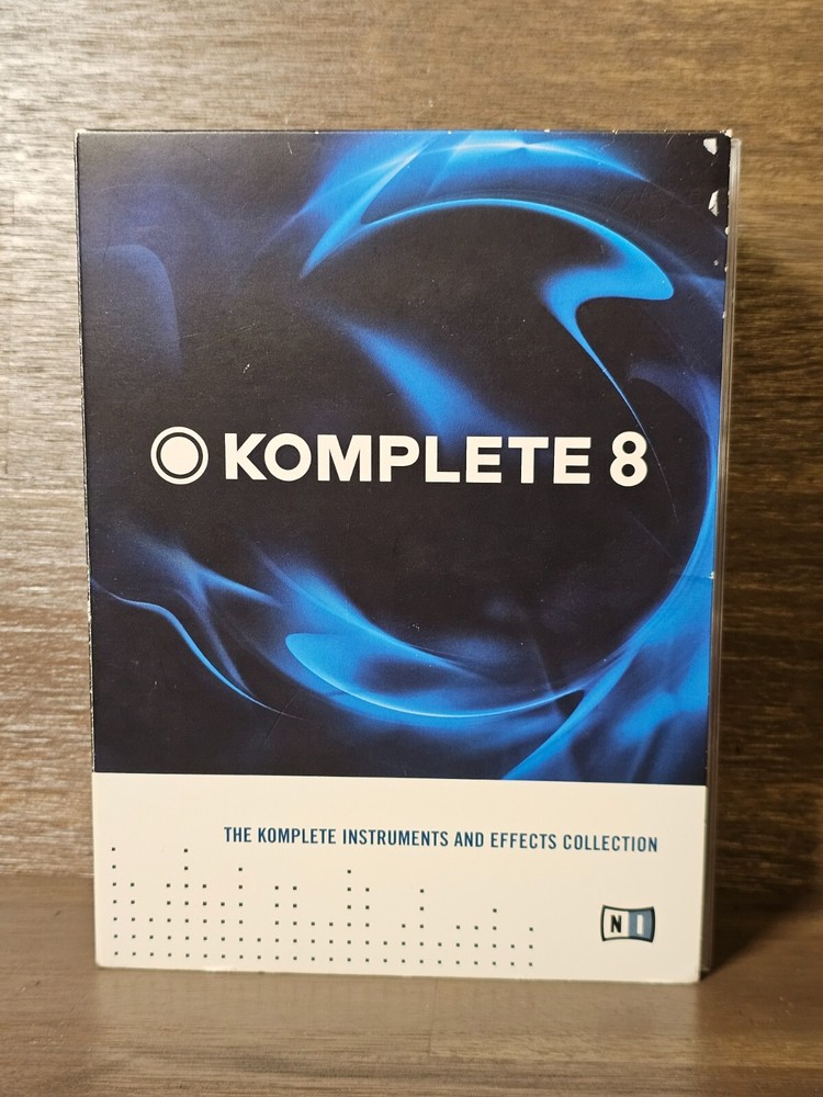 Native Instruments Komplete 8 (with Serial Number and all disks)