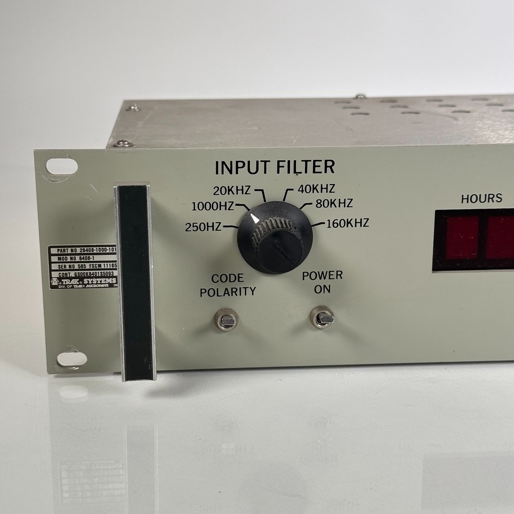 Trak Systems 8408-1 Input Filter 28408-1000-101