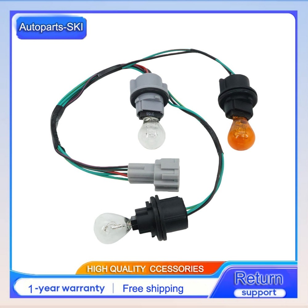 Socket & Wire Tail Light Wiring Harness Fits Nissan Frontier 1998-2002