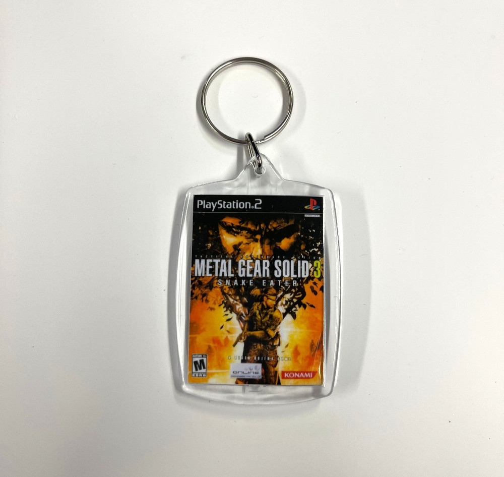 Metal Gear Solid 3: Snake Eater PS2 Keychain