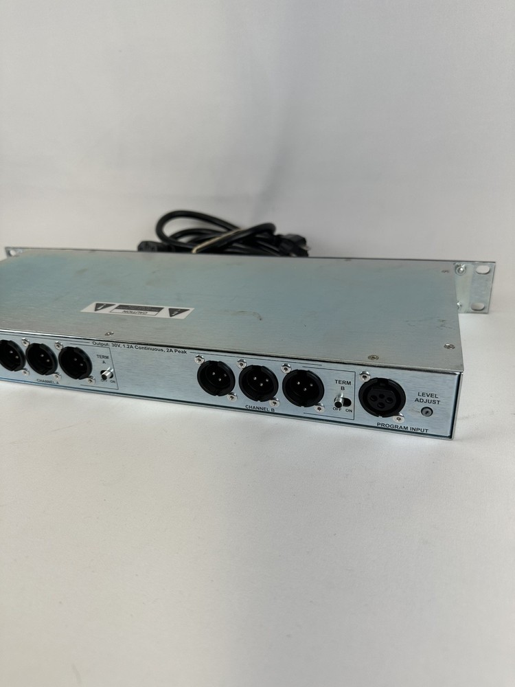 CLEAR COM 2 CHANNEL POWER SUPPLY PS-702 INTERCOM