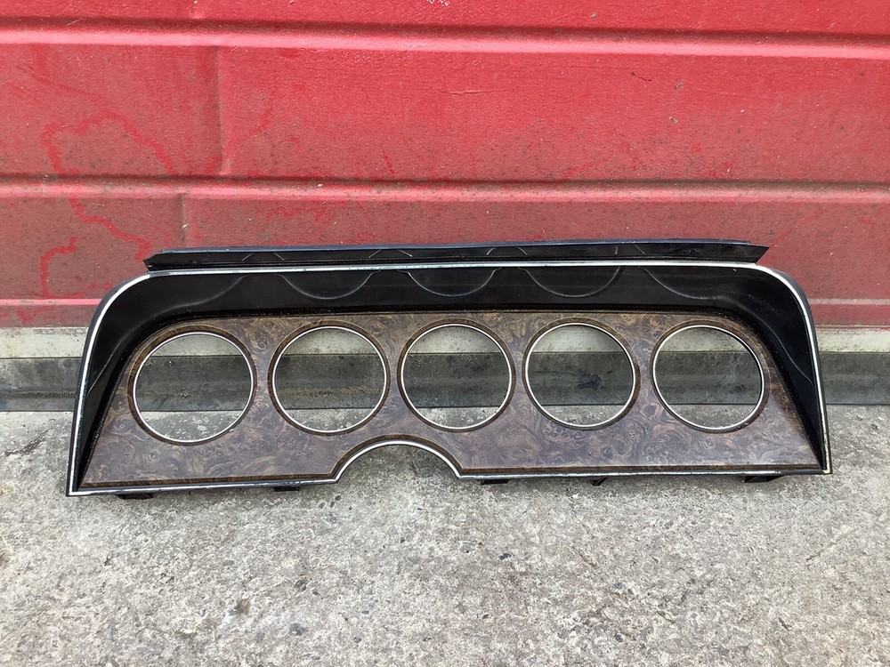 1977-1979 Ford Thunderbird Dash Speedometer Bezel, Plastic Clock Surround Speedo
