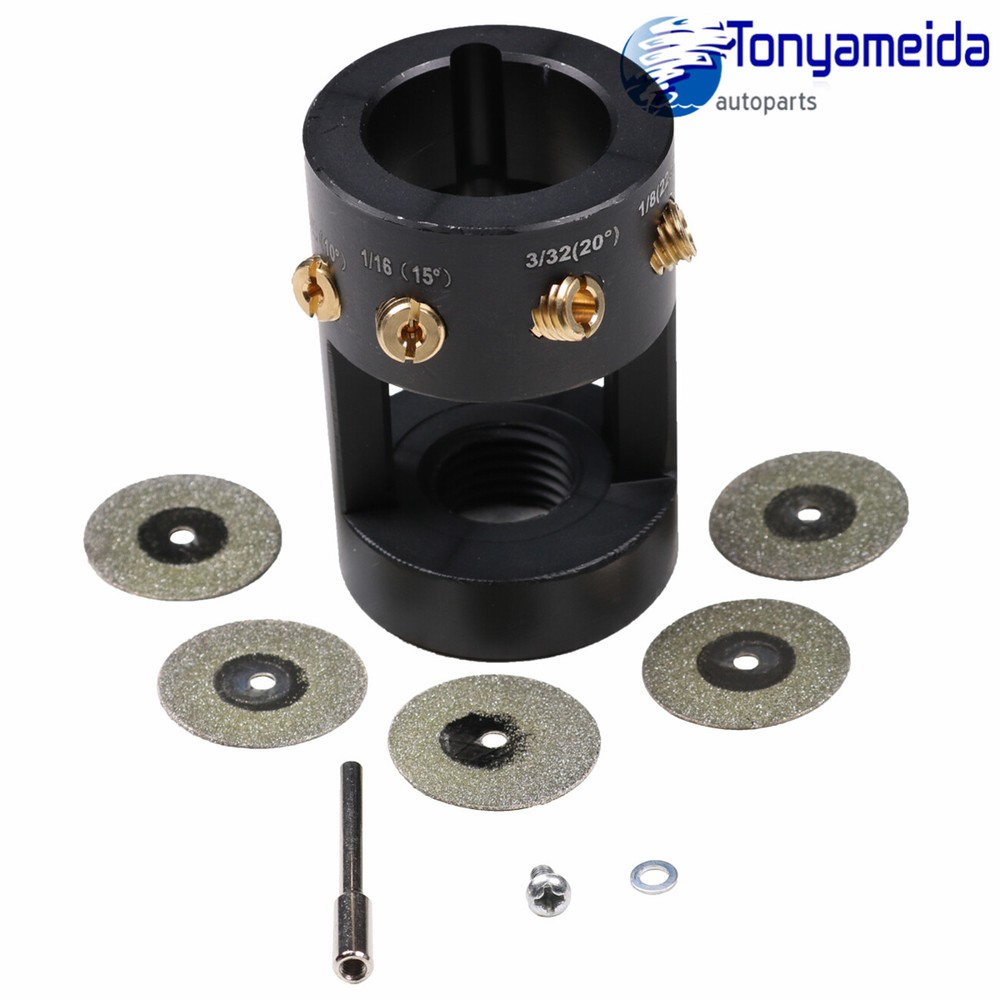 Tungsten Grinder & Sharpener Multi-Angle Offsets Head Tool Fit For TIG Welding