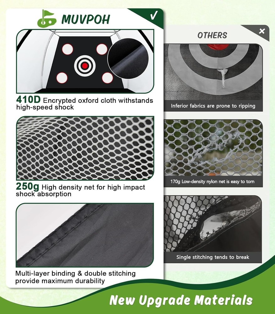 Golf Practice Net 10x7ft Driving Chipping Training