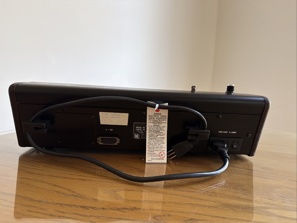 Maestro MTO-12 Vintage Sound/Light Control Board – Powers On – Untested