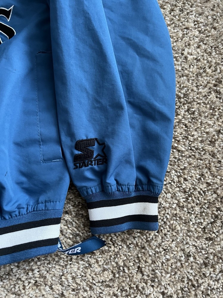 Vtg Minnesota Timberwolves Starter Pullover Jacket Boys Small