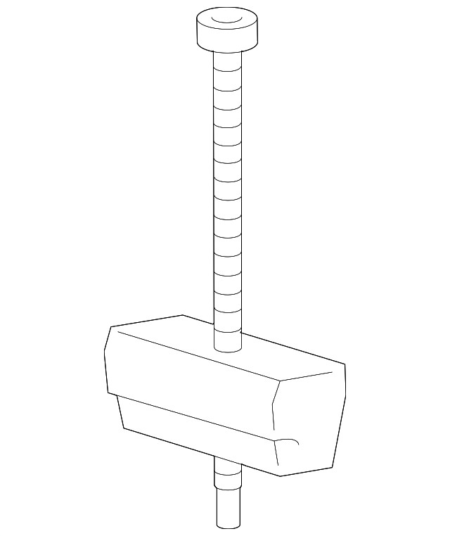 Genuine Ford Hold Down 6F2Z-10756-A