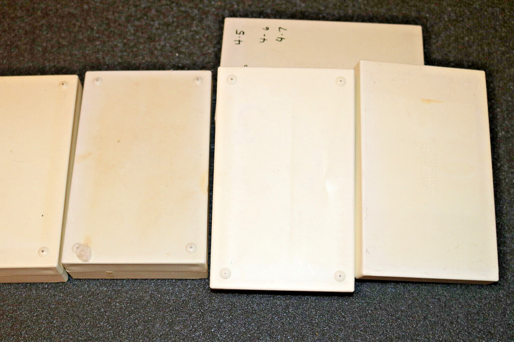 Fisher Scientific Microscope Slide Boxes for 25 slides #3-450-5