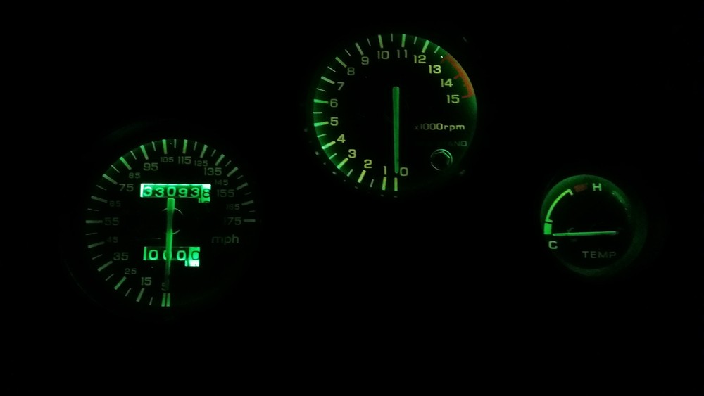 led clock upgrade kit lightenUPgrade WHITE CBR600F2