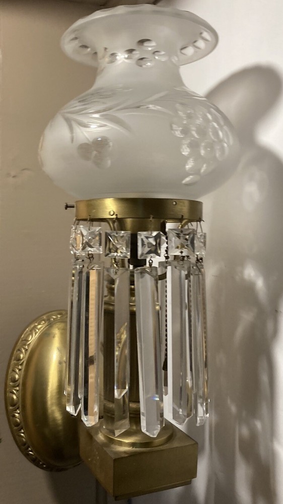 Antique Historic Brass Sconces