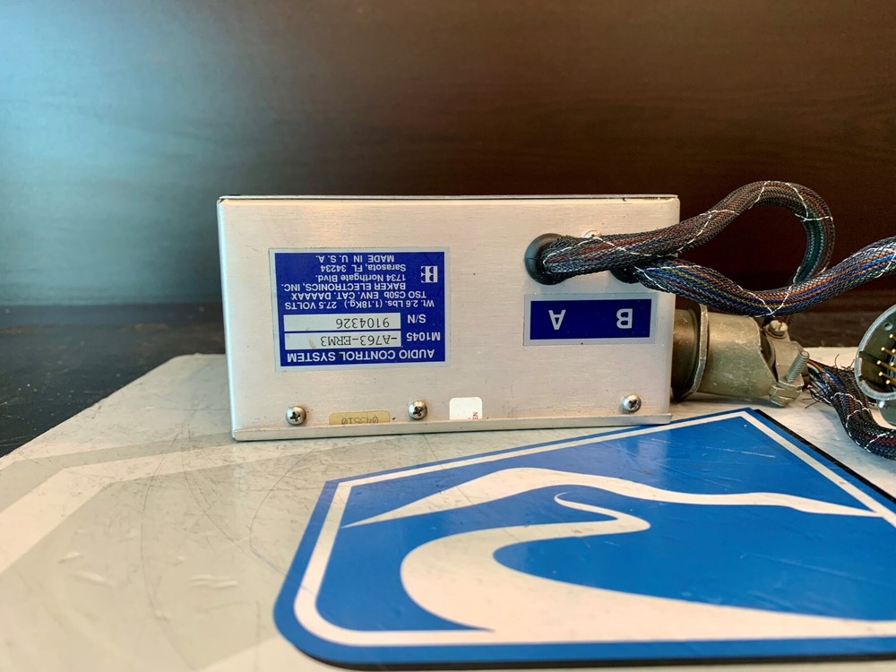 Audio Control System M1045-A763-ERM3 Removed Working