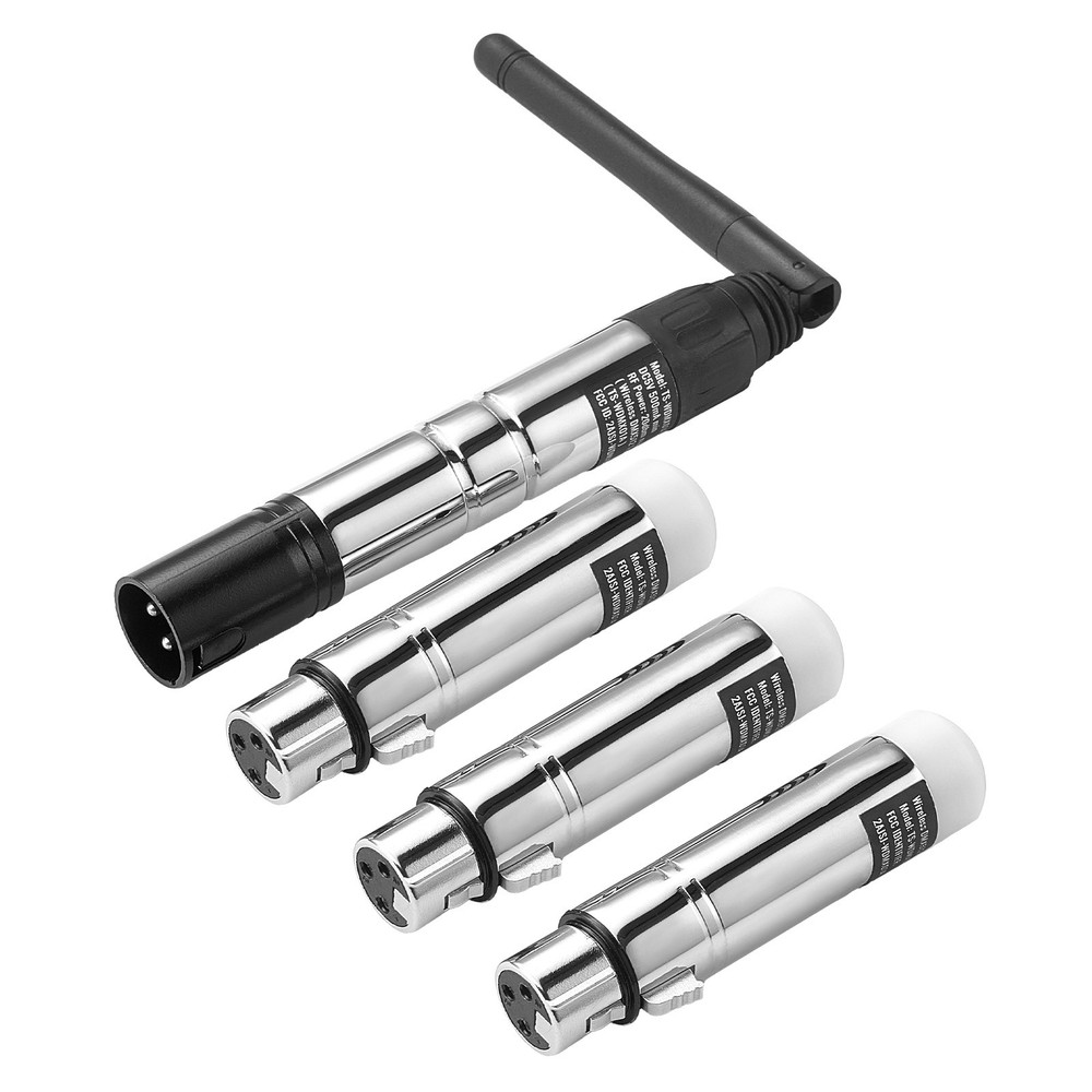 DMX Wireless Receiver Transmitter Controller for LED Stage Light 4 PCs