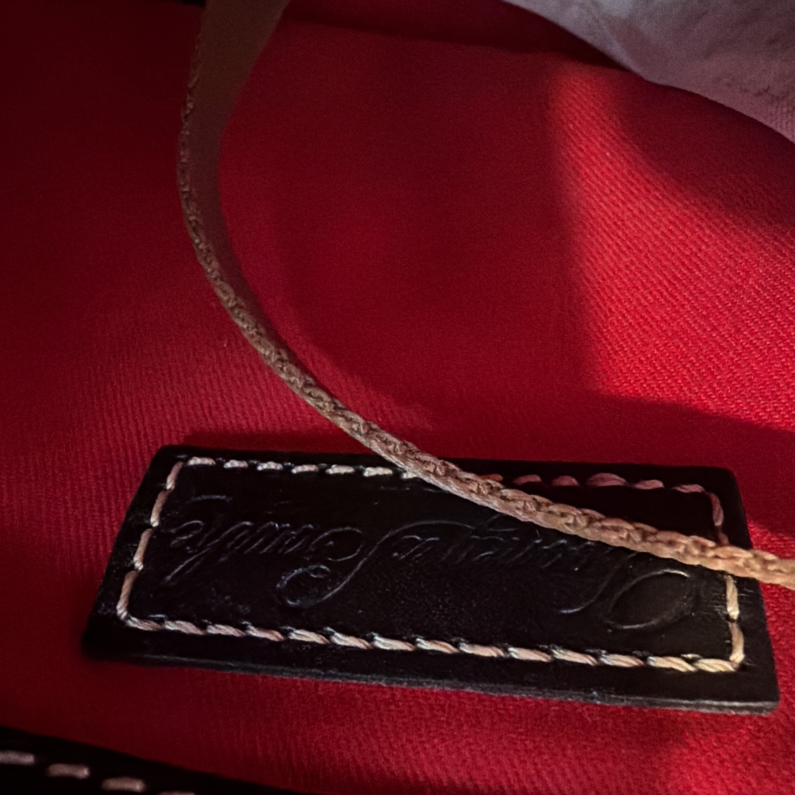 Disney Dooney & Bourke Leather Sketch Allison Crossbody Embossed All Black