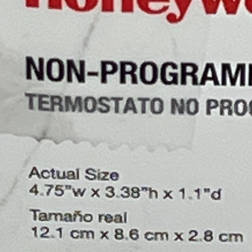 Honeywell Heating & Cooling Non - Programmable Thermostat Digital Display