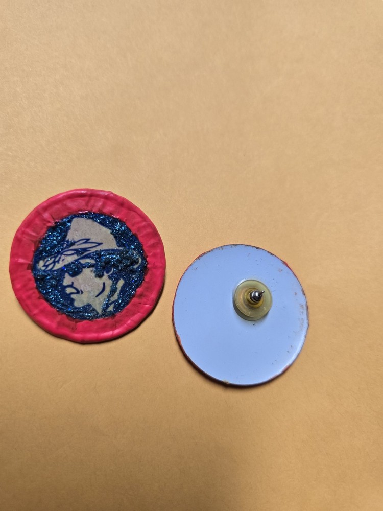Handmade Richard Petty Pierced Earrings