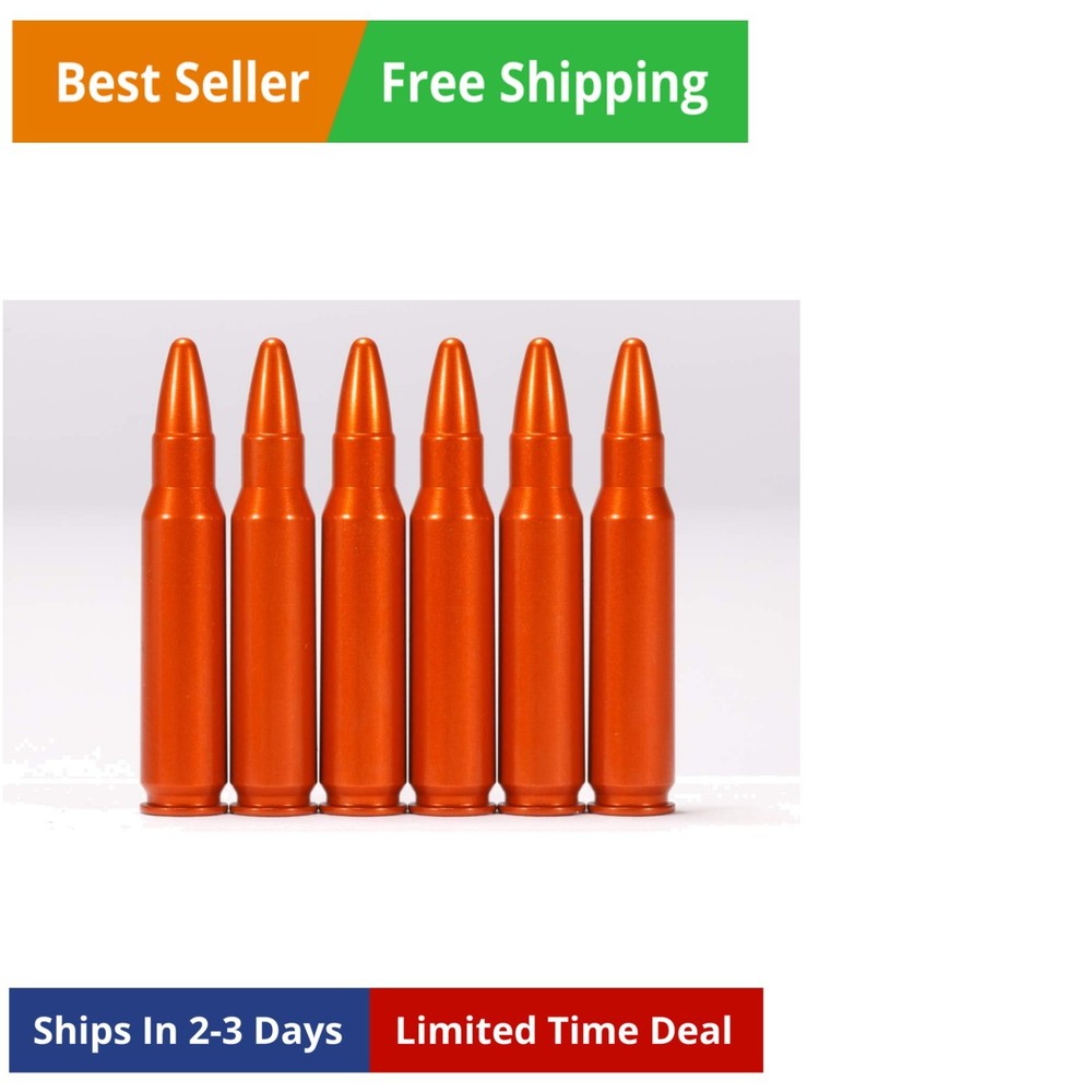 308 Win SNAP Cap, Orange, 6PK