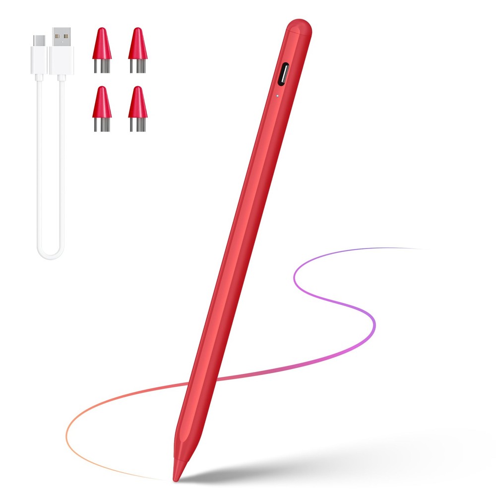 DRYMOKINI Stylus Pen for Touchscreen, Active Universal, Red