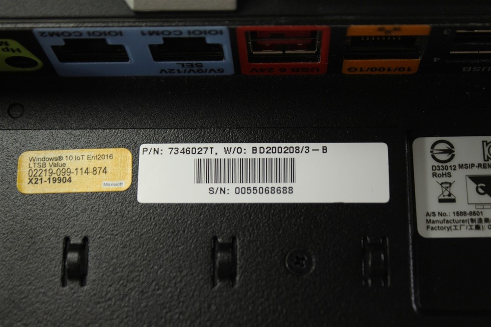 Oracle MICROS 7346027 Workstation 6 620 Touchscreen POS with Stand