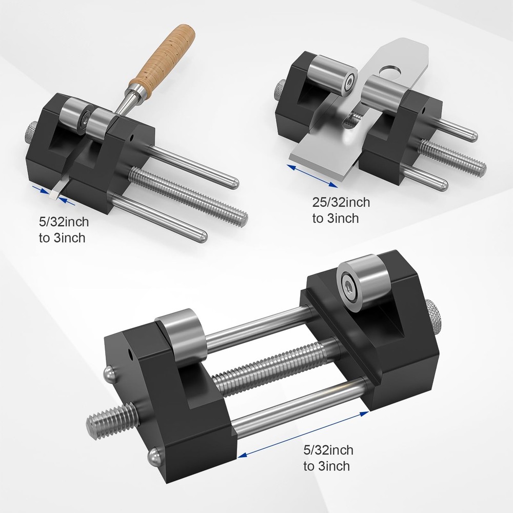 Precise Chisel Sharpening Jig Kit, Honing Guide System for Woodworking Chisels