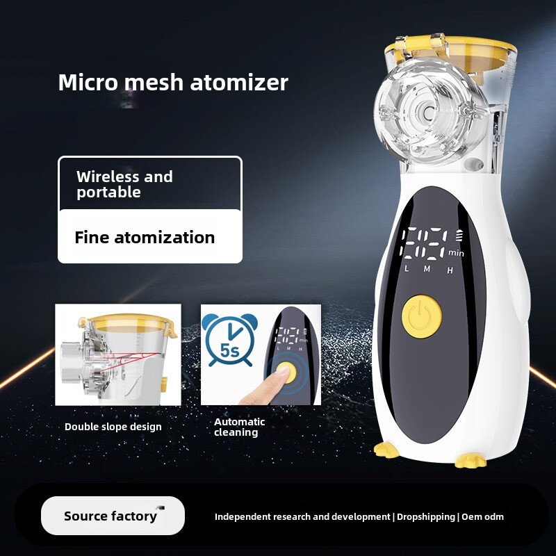 Mesh Atomizer..Nebuliizer .. *Hot Sell Humidifier Inhale Mist Machine qym