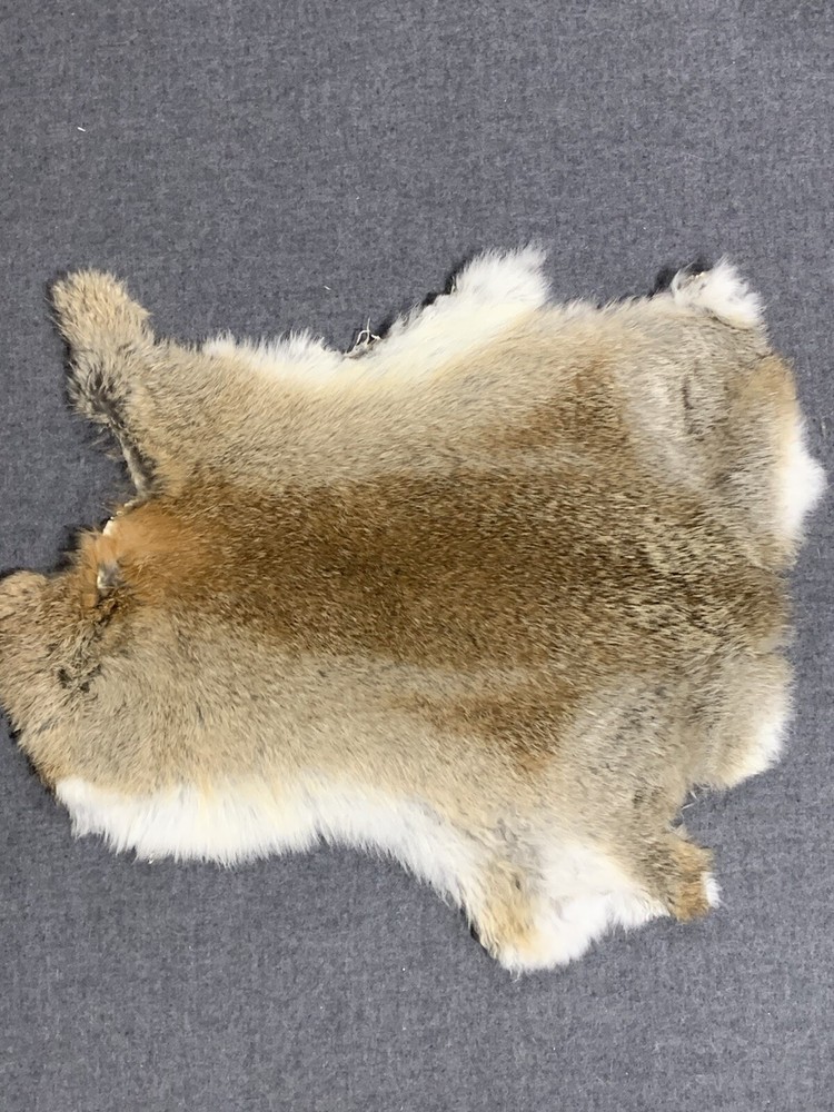 Printed Rabbit Pelt: Deer
