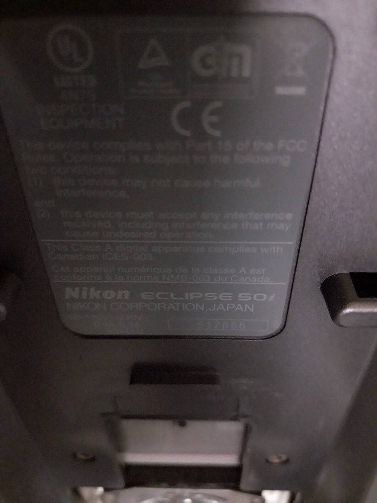 Nikon 50i Infinity stand only. Tested.