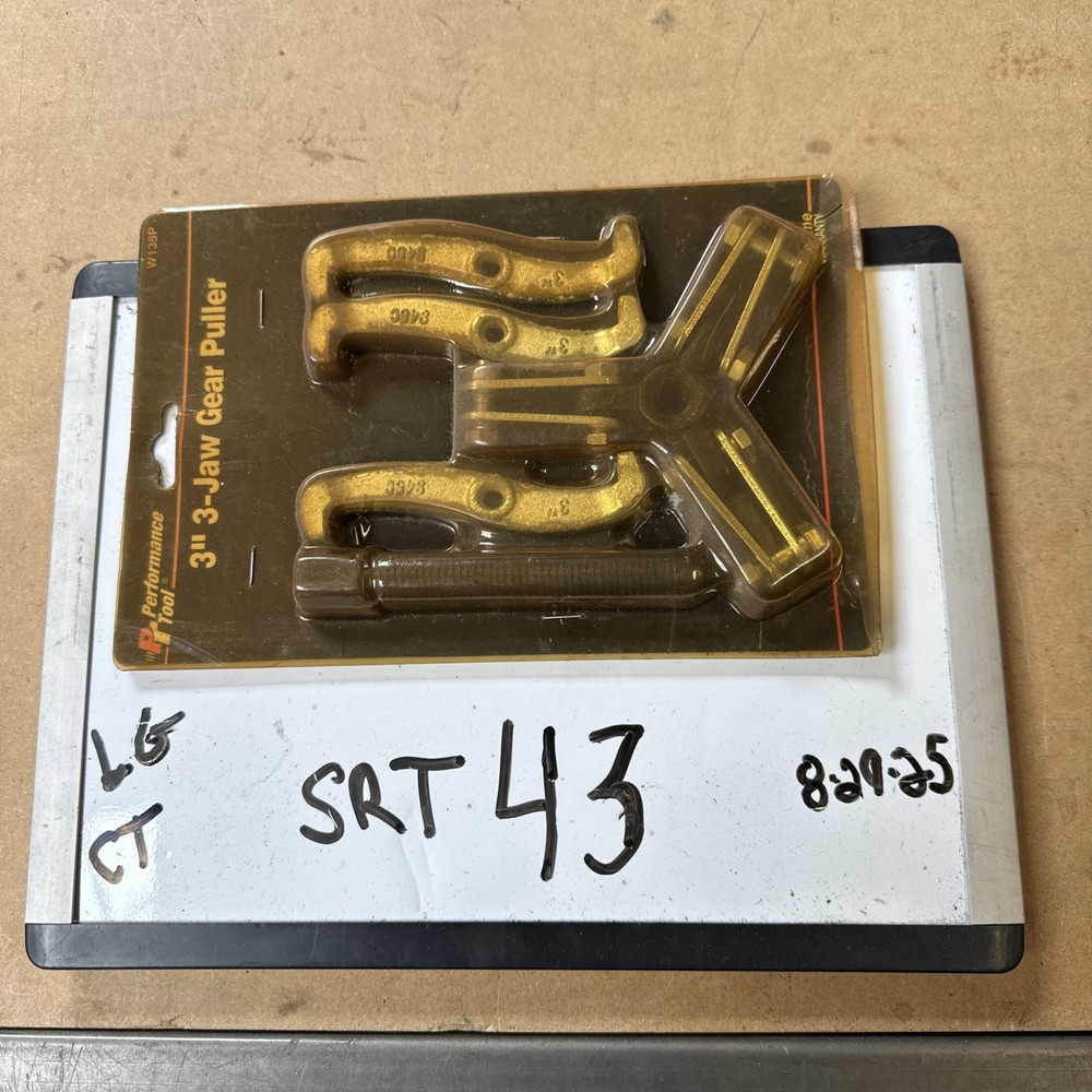 Performance Tool W135P Three Inch Three Jaw Gear Puller Vintage New Old Stock