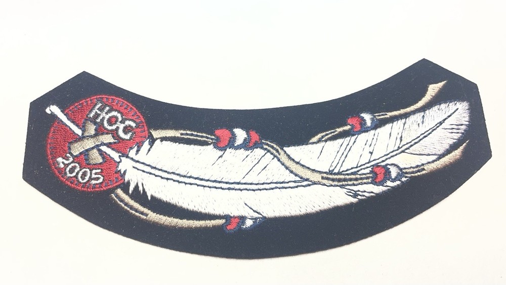 New 2005 HOG Harley-Davidson Rocker Vest Patch