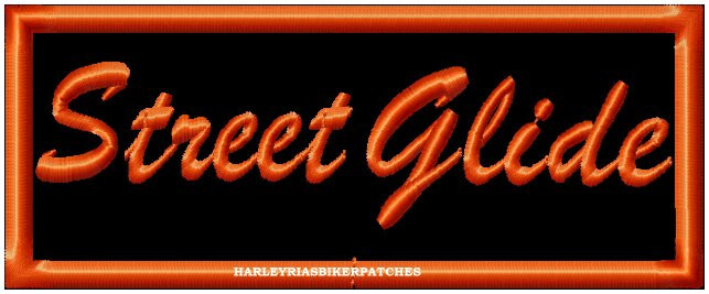 STREET GLIDE  V 1  BIKER PATCH