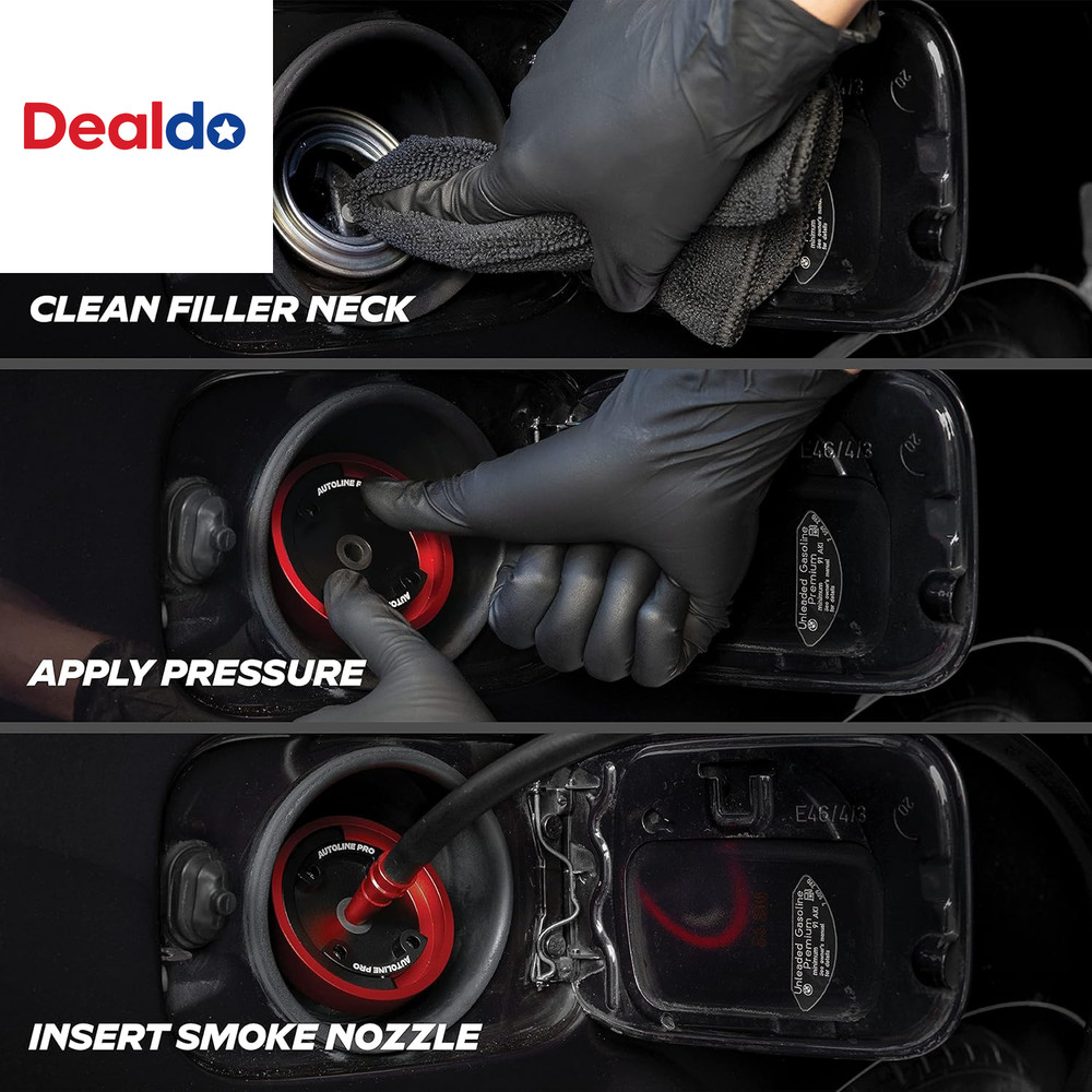 Universal Gas Cap Adapter for Easy EVAP Leak Testing - Includes Fuel Flap Bypass